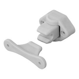 blntackle76 Set of 1, 2, 4, 6 or 8 Door Stops for Caravan, White, Black Door Camper, Door Holder Service Flap Motorhome, Door Catch Campervan, Door Lock (1 Piece Grey)