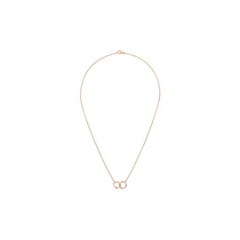 Daniel Wellington Classic Lumine Unity Necklaces Rose Gold with Crystals, Crystal, crystal
