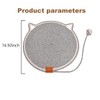 Cat Scratching Pad, Natural Cotton Rope Cat Scratch Mat, 16.9''