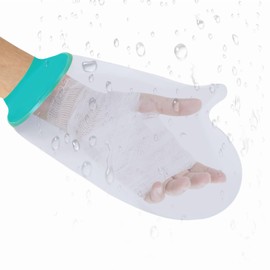 GMHLLES Waterproof Finger Protector, Waterproof Hand Protector for Showering, Soft Material, Reusable, Used for Adult and Child Plaster, Dressing Wound Care, Surgical Recovery and Injury Protection