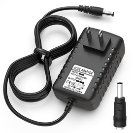 BOEEA 9V 1A AC/DC Adapter Power Cord for Casio Keyboard AD-5 AD-5MU AD-5MR WK-110 WK-200 LK-43 LK-100 LK-220 CTK-496 CTK-573 CTK-700 CTK-710 CTK-720 CTK-2100 Piano Keyboard Charger Cable-Not for 9.5V