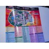2011 Six Flags Great America park map