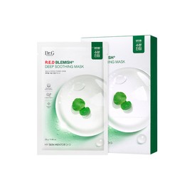 Dr.G Red Blemish Deep Soothing Mask 10 sheets / 레드 블레미쉬 딥 수딩 마스크 10매