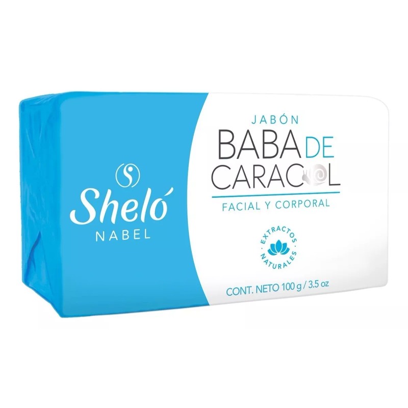 Sheló Nabel Paquete Con 5 Jabones Baba De Caracol Regenerador