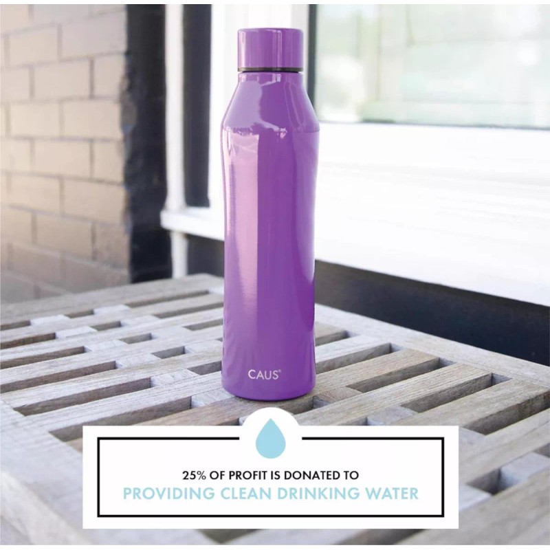 Caus Botella Termo De Agua De Acero Inoxidable Con Tapa