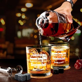 Joymaking Whiskygläser Geschenke für Männer, Geburtstagsgeschenk für Männer, Männer Geburtstagsgeschenke, Männer Geschenke, Sinnvolle Lustige Geschenke für Männer Papa Freund Mitarbeiter 300ml