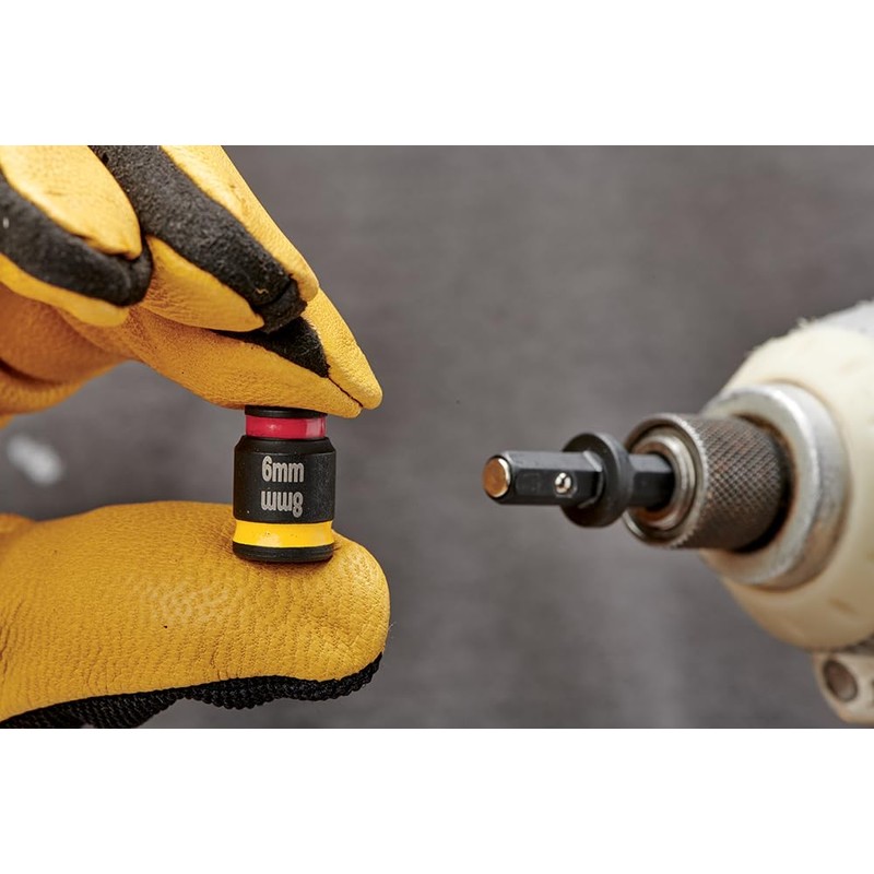 Malco C-RHEX 1/4",5/16",3/8", 6mm, 8mm, 10mm Magnetic Hex Driver 2"