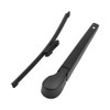 XhuangTech Car Rear Windshield Wiper, ABS Plastic Black Windscreen Wiper