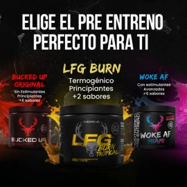 Woke Af Pre Workout Estimulante + Beta Alanina + Citrulina
