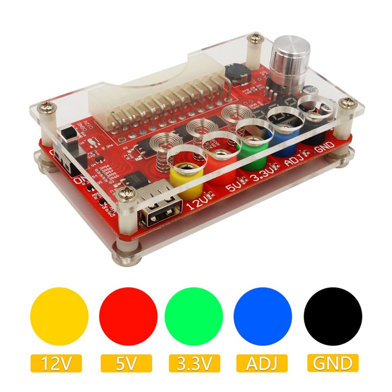 Power Distribution Board ADJ Adjustable Voltage Knob Touch Sensing Switch