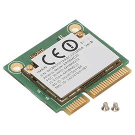 ciciglow Mini Tarjeta PCIe WiFi 300Mbps de Doble Banda BT 4.0 para7, 8, 10, Conexión de Red Estable, Adecuada para Dispositivos Pequeños