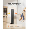PELONIS 30” Ceramic Tower Space Heater with Adjustable Thermostat for
