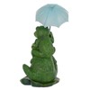 Azuma Novelty Frogs Rain Gauge 5" Measure Rainfall Resin Garden