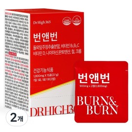 Dr. High 365 Bun&Bun 27g, 30 tablets, 2 units / 닥터하이365 번앤번 27g, 30정, 2개