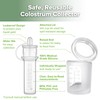haakaa Silicone Colostrum Collector (0.2oz./6ml,6pcs) & Lidded Cup (0.75oz./25ml) Pack