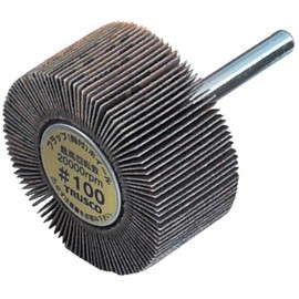 TRUSCO UF5030-180 Flap Wheel, Outer Diameter 2.0 x Width 1.2 x Width 1.2 inches (50 x 30 x 6 x 6 mm) (5 Pieces)