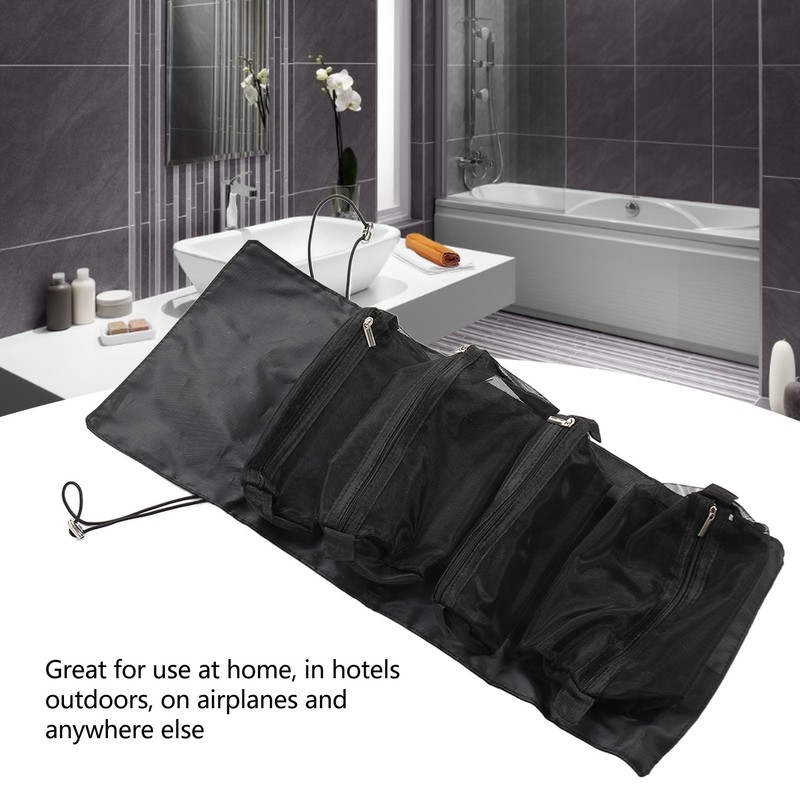 4 in 1 Hanging Toiletry Bag, Lightweight Portable Removable Cosmetic