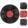 Alipis Vinyl Record Wall Clocks, 30cm Creative Music Vinyl Records