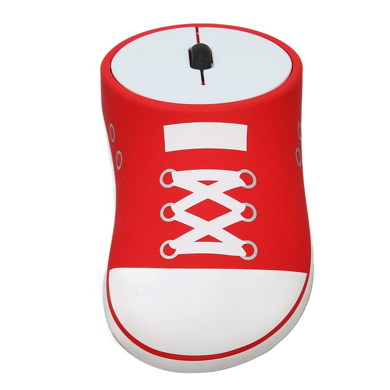 2.4G Shoe Wireless Mouse 1200DPI Slim Optical Portable Cute Ergonomic