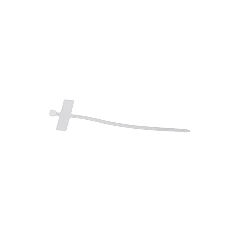 Cable tie with label