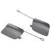 1 Pair Rear Bumper Tow Hook Cover Cap 51127378573 Impact