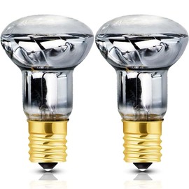 2 Pack Lava Lamp Bulb，30 Watt Light Bulb Lava Lamp Bulb Replacement,Reflector Type R39 E17 120V HeatResistant Bulbs for Lava & Glitter Lamps, Soft Warm White Glow, Dimmable 30W Lava Lamp Light Bulb