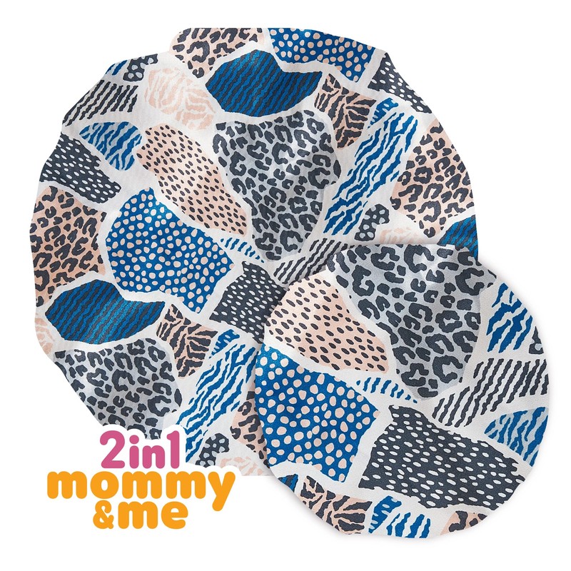Red by Kiss 2-in-1 Mommy & Me Satin Bonnet Sleep