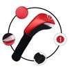 Andux 5Pcs/Set PU Golf Wood Club Head Covers 460cc Driver