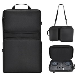 YaoshanTuda DJ Controller Travel Case – Universal Protective Shoulder Bag Compatible with Hercules Inpulse 200, Pioneer DDJ-FLX2, DDJ-200, DDJ-WeGO4 & More