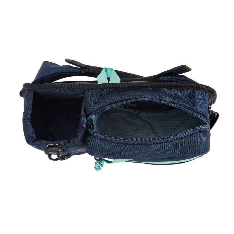 Travelon Greenlander - Cadera antirrobo, Azul Galaxia, 10"W x 7"H