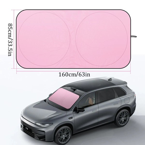 TSUINZ Jeep Windshield Sun Shade - UV Protection Cover |