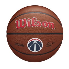 Wilson Basketball Team Alliance WASHINGTON WIZARDS Indoor/Outdoor Mixed Leather Size: 7