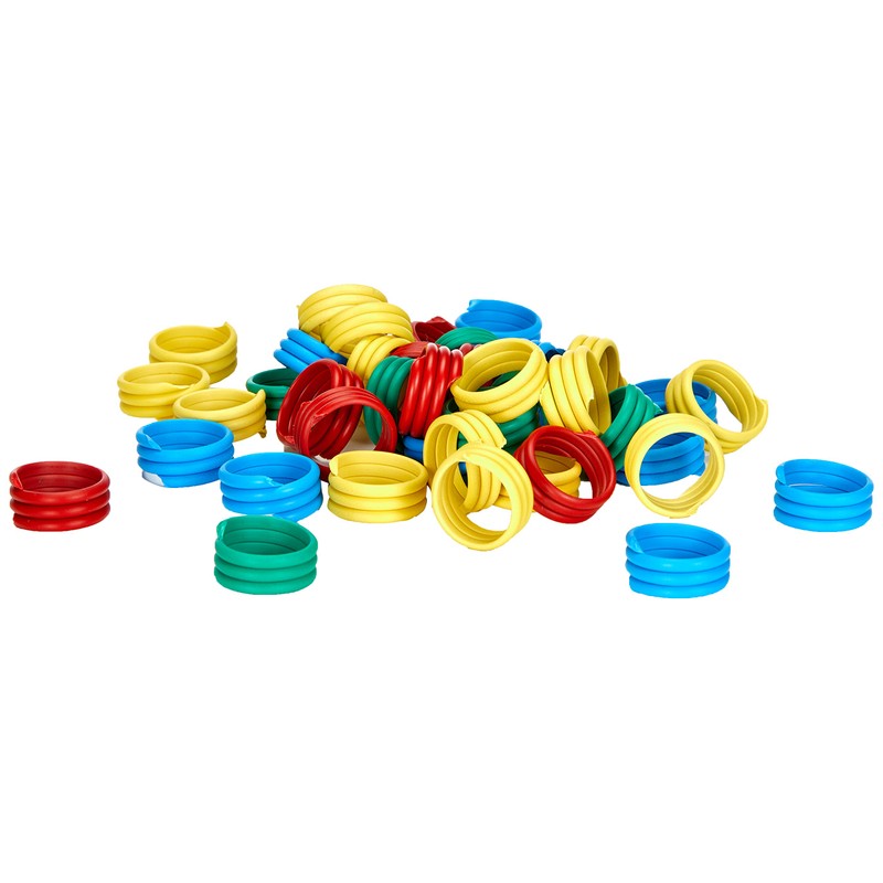 Kerbl Spiral Leg Bands, 16 mm, 25 Pieces