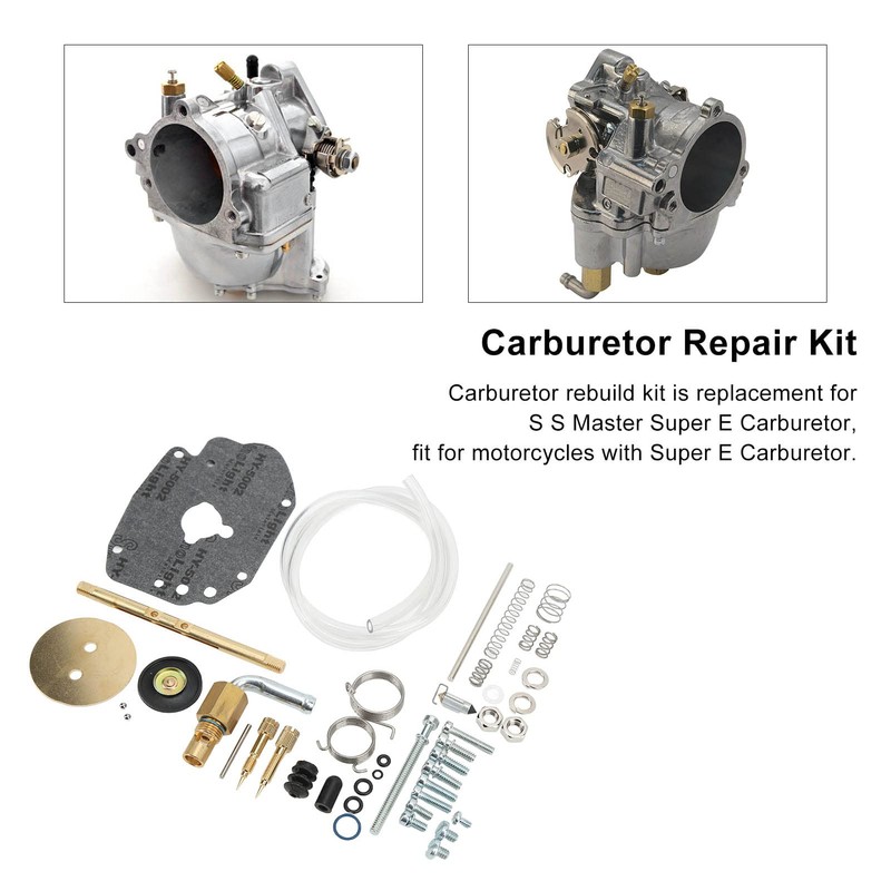 s&s Super e carb Rebuild kit + Carburetor Repair Kit,