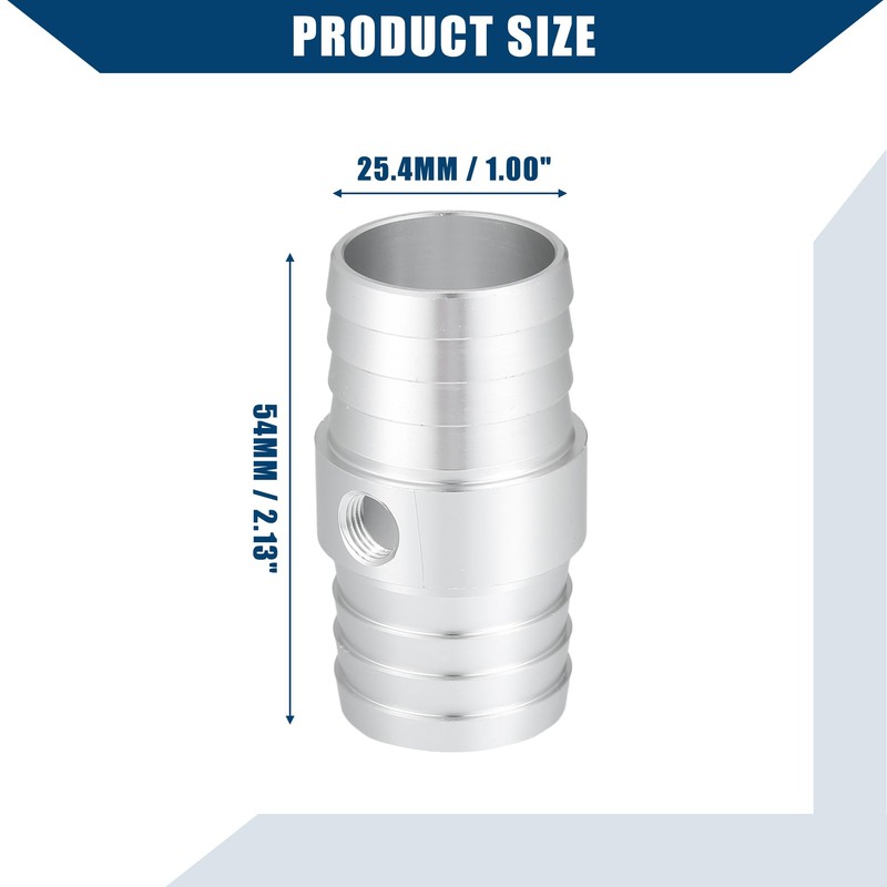 Hihaha 1" Radiator Hose Barb Coupler 1 Set