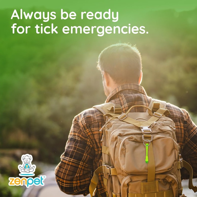ZenPet Tick Tornado - Tick Remover for Dogs & Cats