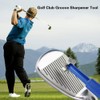 Betgod Golf Groove Sharpener,Golf Club Groove Sharpener,Groove Sharpener,Club Sharpener,Groove Sharpening