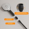 ChuangTim Shower Head Shut Off Valve G1/2'' Shower Flow Control