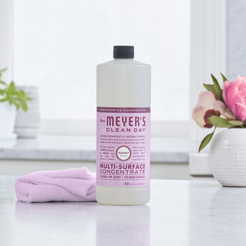 MRS. MEYER'S CLEAN DAY Multi-Surface Cleaner Concentrate, Use to Clean