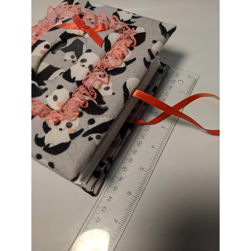 Panda Photo Album - Holds 100 4x6 Photos - Handmade