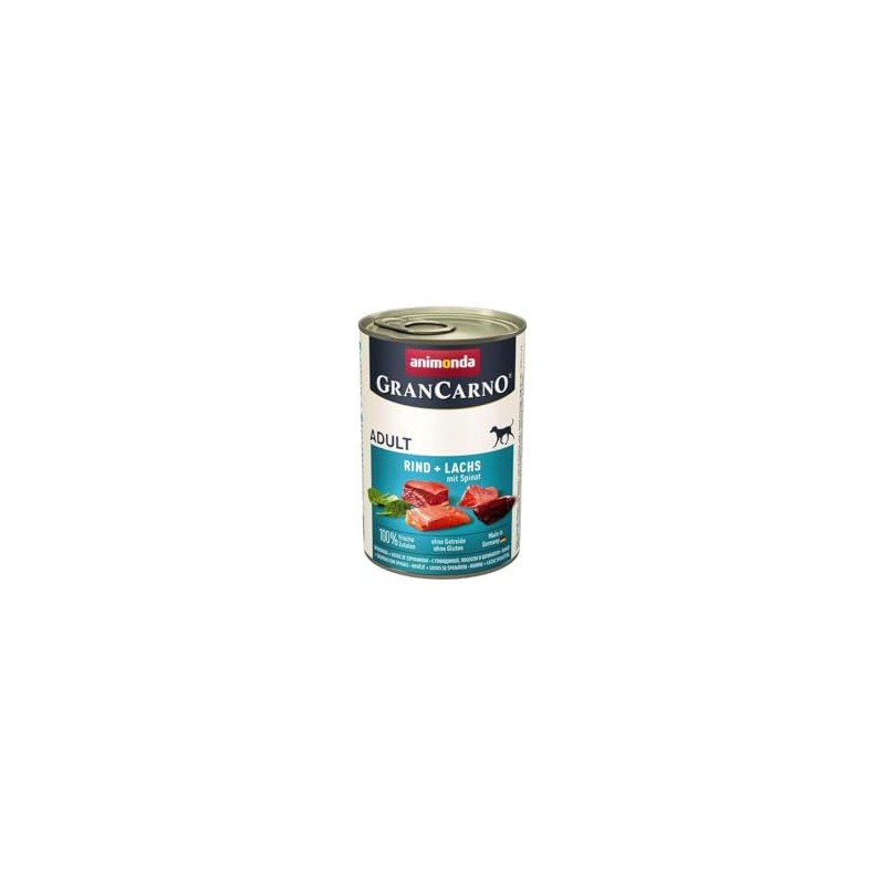 Animonda Cibo umido Grancarno Adult Salmone Spinaci 400 g