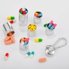 Vesici 2 Pack Metal Weekly Pill Organizer Travel Pill Container