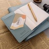 Seavito Planner Cover for A5, Faux Leather Cover for Notebook,