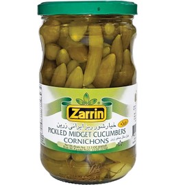 Zarrin - Midget Pickled Cucumbers, 22.31 ounce