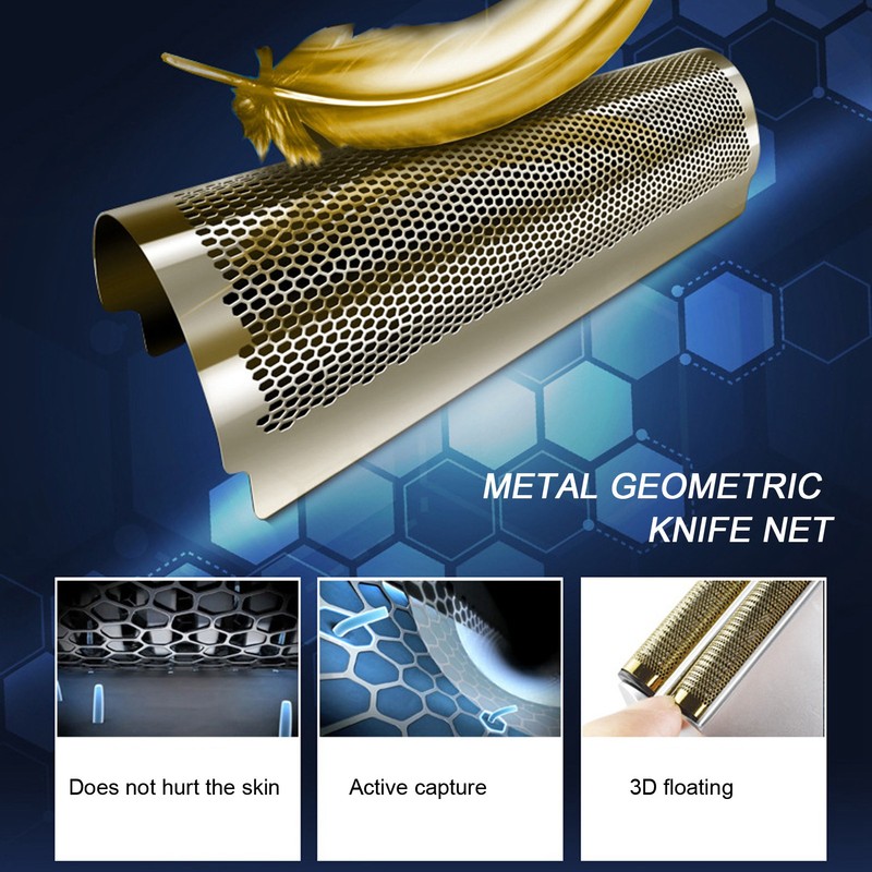 Electric Foil Shaver Rechargeable Bald Head Beard Trimmer LCD Mustache