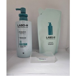 LaboH Dandruff/Shampoo/High-Capacity/Main Product/400ml+400ml/Hair-Care