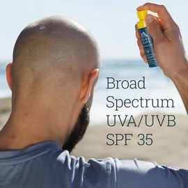 Oars + Alps Oars + Alps Face and Scalp Mist SPF 35 Sunscreen, Protects from Blue Light, Summer Splash Scent, Water and Sweat Resistant, 1.5 Fl Oz, 2 Pack