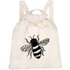 Azeeda 'Honey Bee' Canvas Rucksack/Backpack (RK00008055)