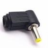 RUITEXUN DC 4.0x1.7mm Male Solder Connector, DC 4.0x1.7mm Male 90