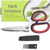 Herb Scissors with 5 Blades and Cover, SooBuyGoo Kitchen Shears